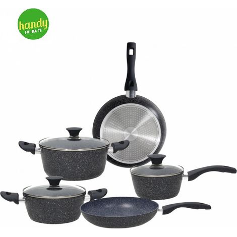 Batteria pentole Tognana Forged-X Black Gemstone 8 pezzi antiaderente per induzione (1/4)