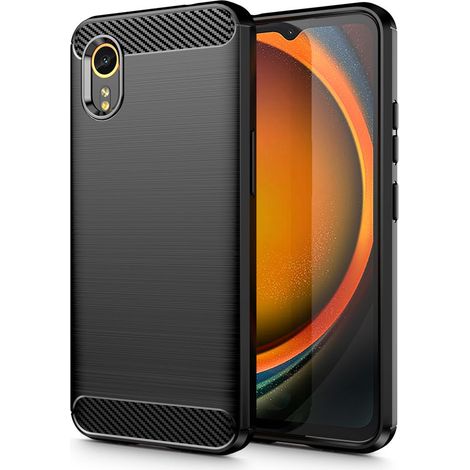 Tech-Protect TPU Carbon Galaxy Xcover 7 Schwarz (1/5)
