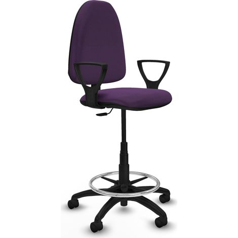 Silla de Oficina Piqueras y Crespo BFN01RN Morado Alta
