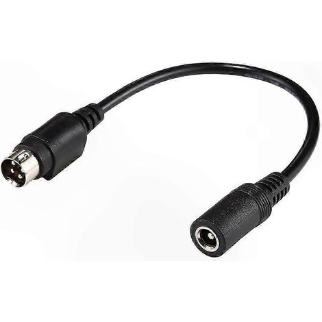 Câble adaptateur d'alimentation CC DIN 4 broches vers 5,5 mm x 2,5 mm (1/3)
