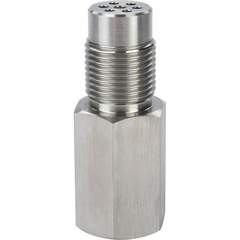 M18X1.5 Universal O2 Oxygen Sensor Extender Spacer Adapter Bung Catalytic Converter Fix Check Cel Eliminator (1/5)