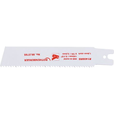 ROTHENBERGER LAME DE SCIE ROTIGER HSS-BI AVEC TIGE UNIVERSELLE (PAQUET DE 5) - 865795