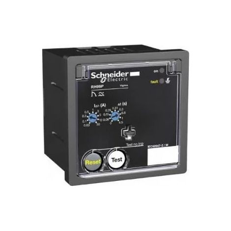 SCHNEIDER 56270 Vigirex RH99P 12-24VAC/12 -48VDC sensitivity 0,03A-30A instantaneous or timed