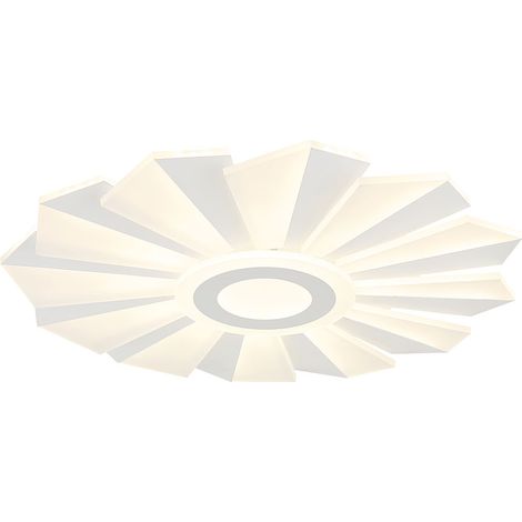 Deckenlampe Deckenleuchte Wohnzimmerleuchte LED CCT dimmbar Fernbedienung weiß
