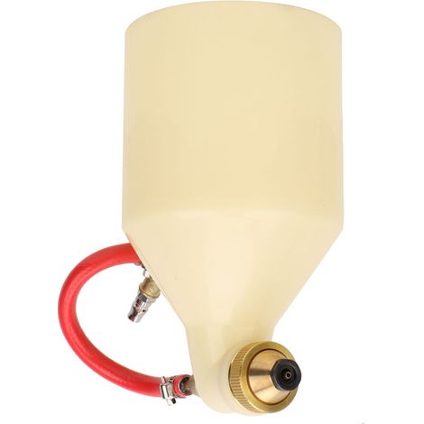 Pistolet à peinture pneumatique à trémie en plastique réglable de 3 litres et 1/4 de pouce, machine à peindre les murs, outils de construction (1/5)