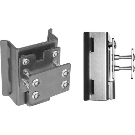 lot de 2 attaches poteaux - festilight 90602
