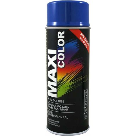 VERNICE ACRILICA BLU LUCIDO RAL5005 MAXI COLOR 400ml MOTIP (1/5)