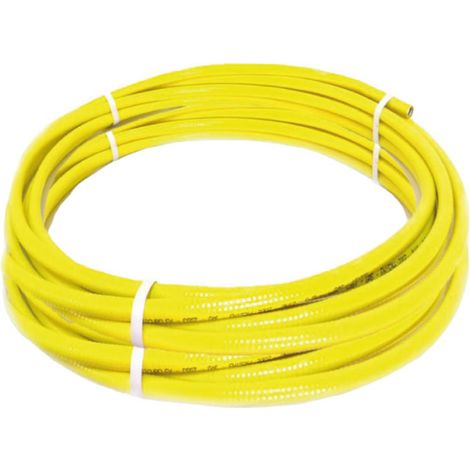 TUBO FLESSIBILE CORRUGATO IN ACCIAIO INOX RIVESTITO PER GAS - ø12 1/2-5 MT