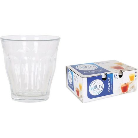 Set of Gläser duralex picardie 200 ml Klarglas 6 Stk.