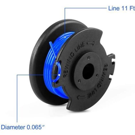 Scie,Bobine de remplacement de tondeuse sans fil pour Ryobi One Plus, alimentation automatique, 18V 24V 40V 11Ft - 7PCS-SET[F1] (1/4)