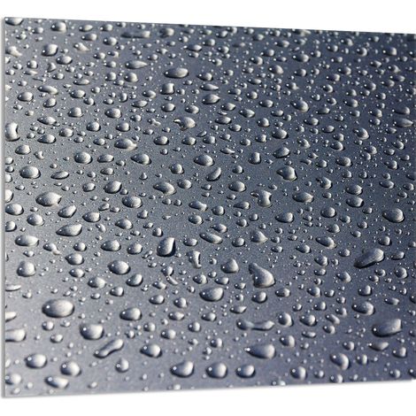 Panneau de verre POUR la cuisine 65x60 Gouttes (1/5)