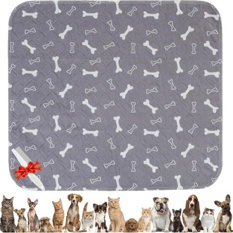 Tapis d'apprentissage propreté Puppypad phéromones, coussins réutilisables lavables, anti-fuites, antidérapant (Moyen)