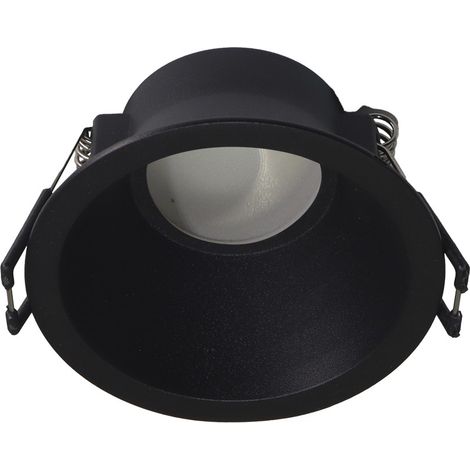 Empotrable Redondo Negro 70mm 1xGU10 PAR11 (1/2)