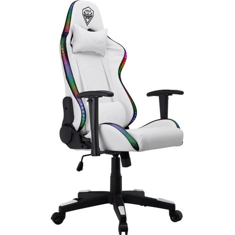 Sedia Ufficio/Gaming NOUA MAO M7 White RGB Rainbow con Braccioli 3D e Schienale Reclinabile (1/4)