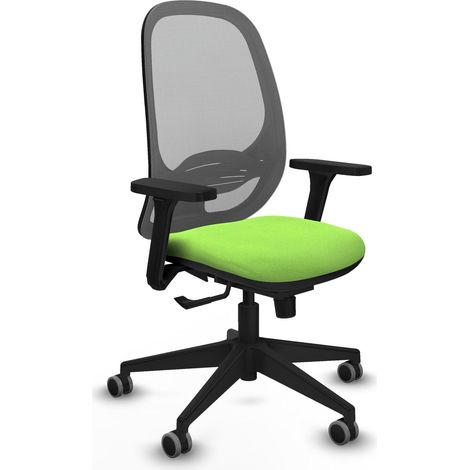 Sedia da ufficio piqueras y crespo ergonomica grigio pistacchio (1/2)