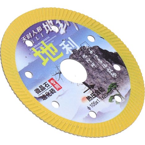 Porzellan-Trennscheibe, Diamant-Sägeblatt, Trennscheibe, Schleifscheibe für Winkelschleifer (1/5)