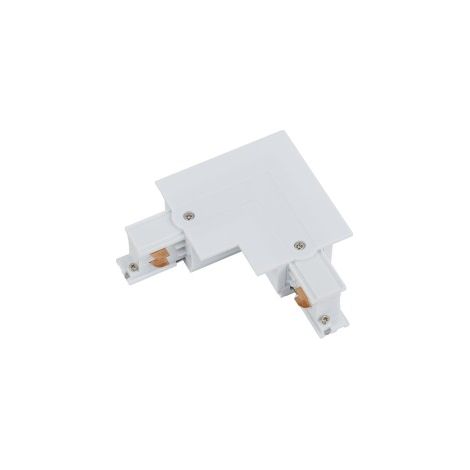 Connecteur L encastré 3 circuits blanc droit Nowodvorski