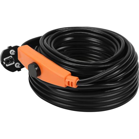 SWANEW 12m 192W Cavo di riscaldamento Cavo riscaldante antigelo autoregolante con termostato (1/5)
