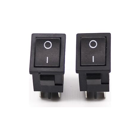 Includes KCD1-104 four-pin two-position rocker wave-shaped switch, high-quality switch (1/4)