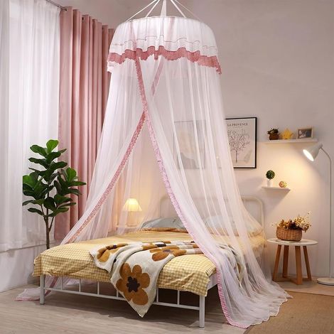Großes Moskitonetz für Häuser, geeignet für Doppel- und Einzelzimmer, extra groß (1,15 x 2,8 x 11 m), keine Montage erforderlich, ideal für Camping (1/5)