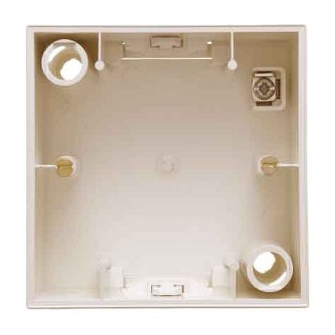 BERKER 10418982 S1 BOÎTIER EN POLYPROPYLÈNE BLANC BRILLANT