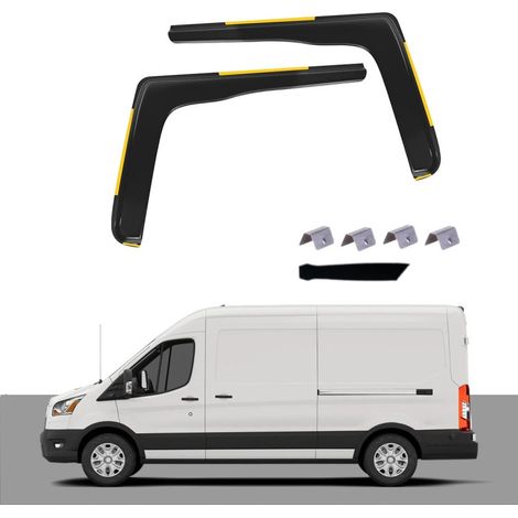 Комплект от 2бр. ветробрани за FORD TRANSIT - 2014+