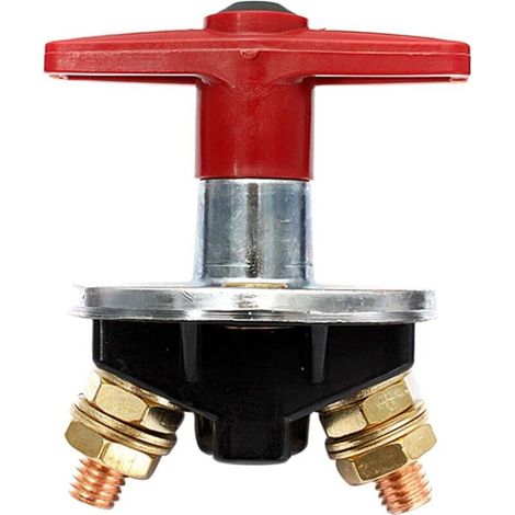 Interruttore di isolamento di scollegamento dell'alimentazione fissa per auto da 12 V a 60 V Interruttore di scollegamento della batteria Cavo per auto (multicolore, taglia unica)