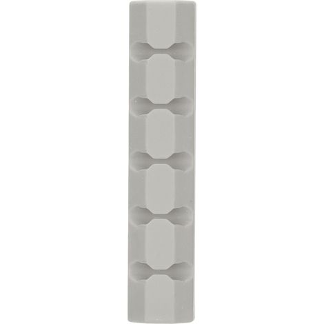 Desktop-Kabelorganizer mit Ständer, Laptop-Kabelmanagement – Strapazierfähiges Material, verschiedene Farben, Grau