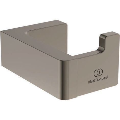 Gancho para toallas CONCA cuadrado plata tormenta IDEAL STANDARD (1/3)