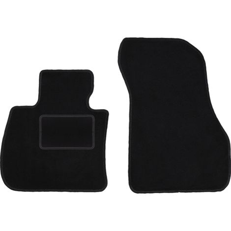 Tapis avant noirs pour : BMW X1 F48 SUV (2015-2019)