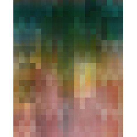 papier peint panoramique dégradé de couleur multicolore  - Komar (1/3)