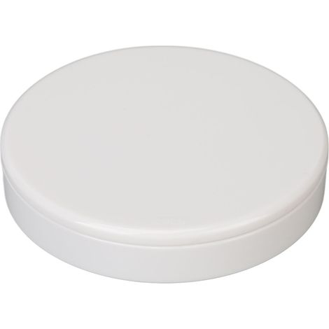 Miroir de poche compact grossissant 3x, double face, éclairage LED réglable, rechargeable et pliable, blanc. (1/5)