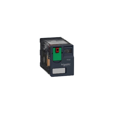 Relé miniatura RELﾉ 10A 3 contactos 24VAC para control de circuitos eléctricos.
