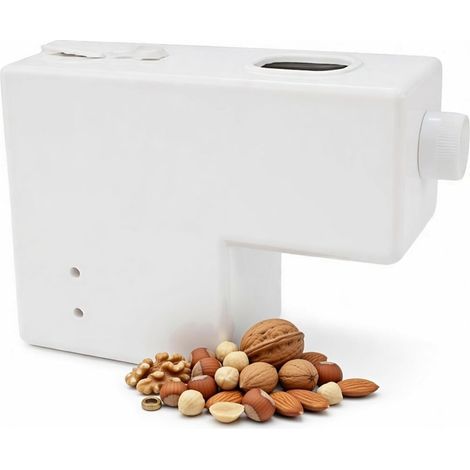 Machine à Éplucher les Amandes Électrique, Blanc (1/5)