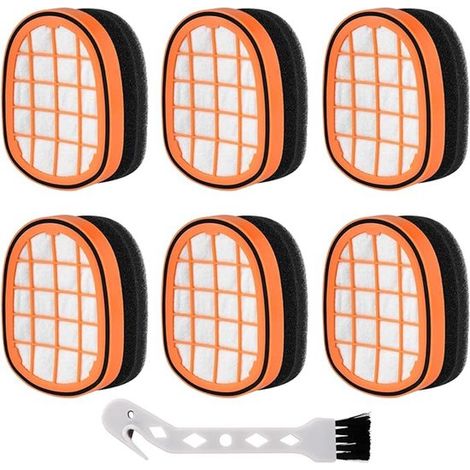 Filtro de algodón adecuado para aspiradoras Philips XC7042, XC8347, FC6812 y FC6813 (1/5)