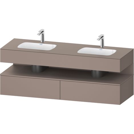 Duravit Collection One lavabo à encastrer avec meuble sous-vasque (1/2)