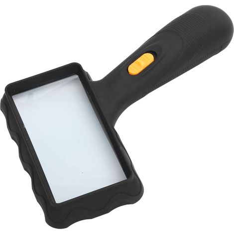 Handheld 2x Magnifying Glass with LED Lights for Reading and