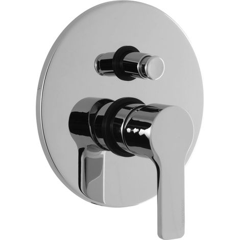 Teorema - Miscelatore Incasso Doccia Con Deviatore Cromato - Serie: Goodlife (1/3)