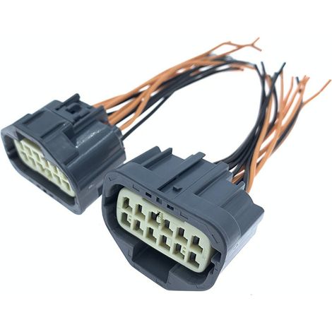 12-wire connector for front bumper radar harness of Volvo S60, XC40, XC60, V40, S90, and V60 (1/4)