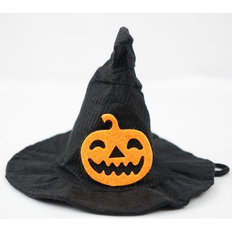 Chapeau De Sorcière Pour Chien - Ajustable - Léger Et Respirant - Accessoire Cosplay Halloween - 1 Pièce (1/3)