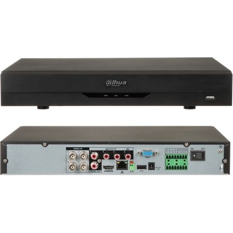 Dahua XVR registratore 4 canali WizSense - XVR5104HE-4KL-I3 (4K) T