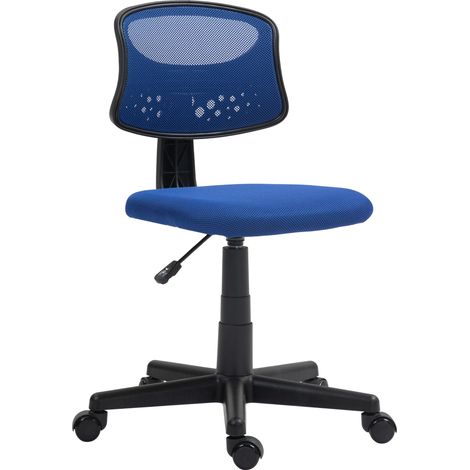 Découvrez le confort de cette chaise de bureau en maille bleue, idéale pour optimiser votre journée de travail. Son dossier en maille respirante vous garde au frais, tandis que (1/5)