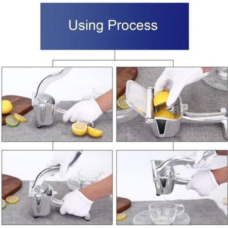 Presse-Fruits,Presse-citron de citron, Presse-agrumes, pour Citron (1/4)