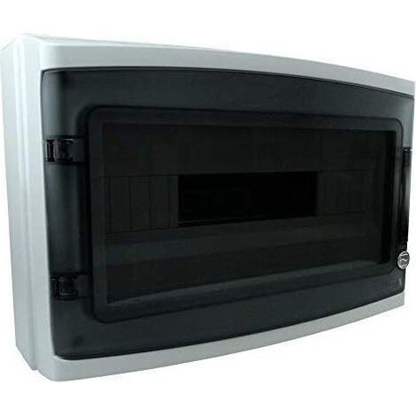 Centralino esterno quadretto elettrico da parete 18 moduli ip65 sportello 94018 (1/3)