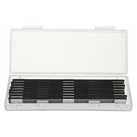 10Pcs 82Mm X 5.5 Mm Hss Rabot Réversible Lames Pour Bosch Black Decker Mafell (1/5)