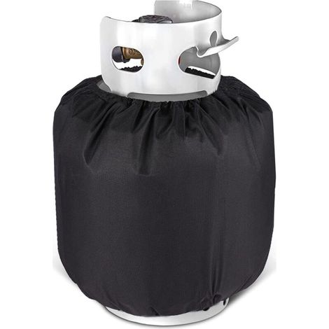 Housse De Réservoir De Propane,Housse De Protection pour Bouteille De Gaz De 20 LB,Housse de Protection pour Bouteille de gaz,Réservoir De Gaz 600D Oxford Anti-UV Imperméable(42x35cm)