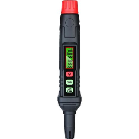 HABOTEST 4-in-1 Digitales Psychrometer, tragbares Thermo-Hygrometer, Mini-Thermometer und Feuchtigkeitsmesser (1/5)