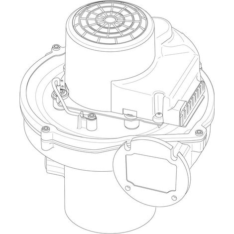 Bosch Gebläse EBM NRG-137, 75-100kW, 8738805004