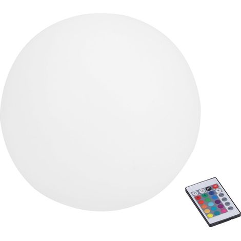 Lampe boule LED RGBW, 16 couleurs, 4 modes, veilleuse avec télécommande pour chambre à coucher, chambre de bébé (1/5)