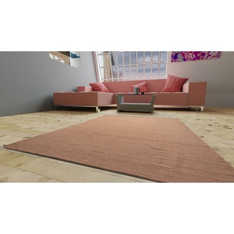 Kilim moderne Tapis Fabricio - Tapis en laine - 160x90cm, Rectangular - 100% Laine vierge - Tissé main - Marron (1/5)